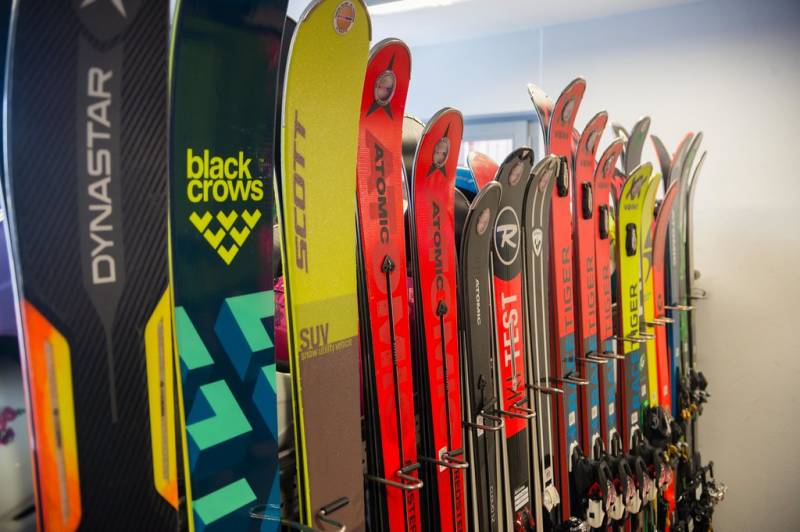 Des skis en parfait état entretenus à chaque fin de location